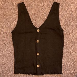 Black Basic Tank Size Small